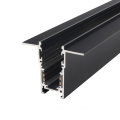 high quality flushed mounted magnetic track rail